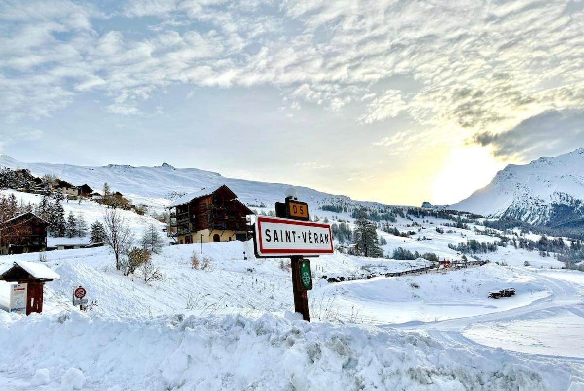 Casa-La Carotto Apart In Chalet Saint Veran Eksteriør bilde