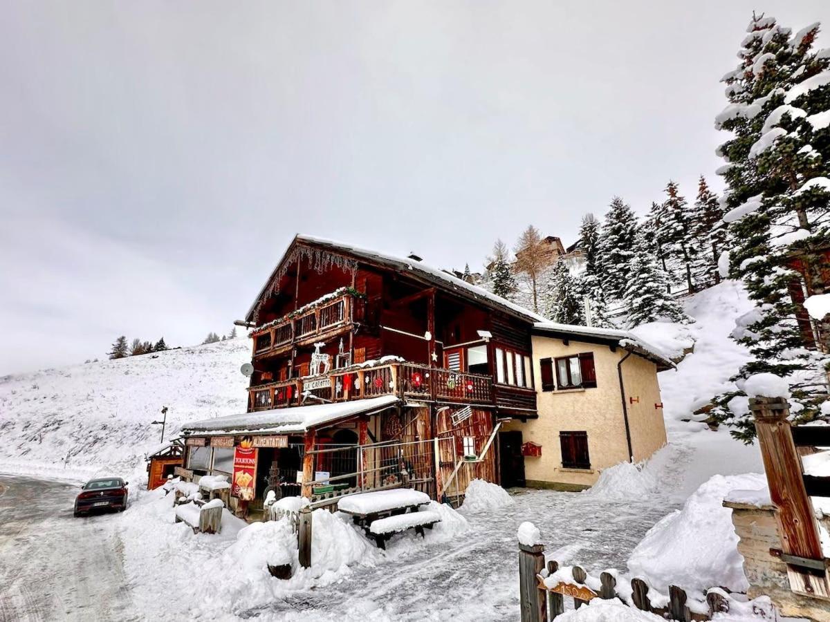 Casa-La Carotto Apart In Chalet Saint Veran Eksteriør bilde